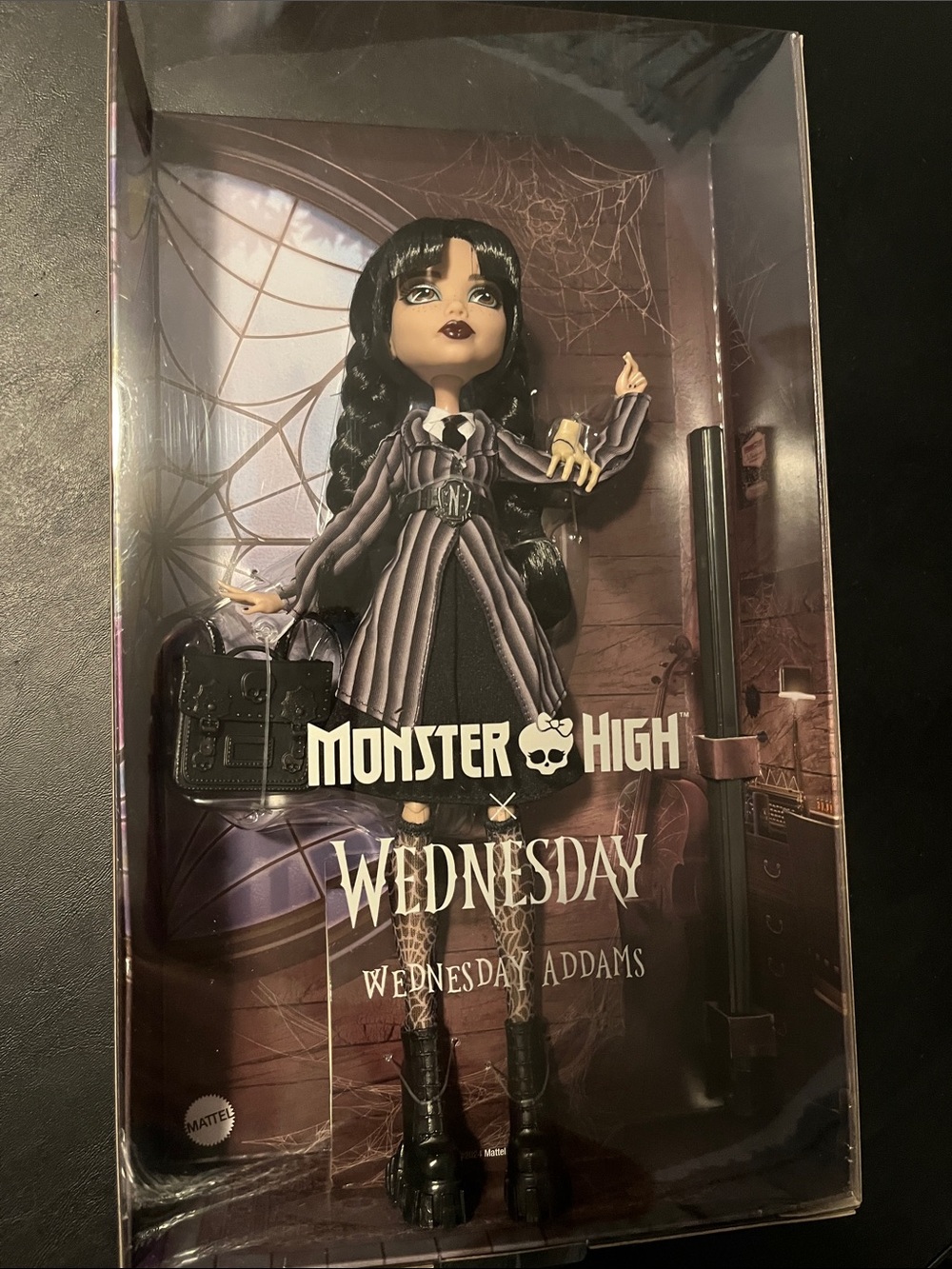 NEW MONSTER HIGH WEDNESDAY ADDAMS DOLL - Picture 3 of 9